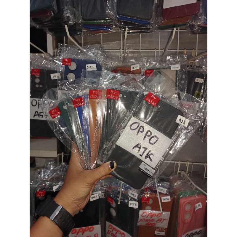 silikon softcase oppo a1k
