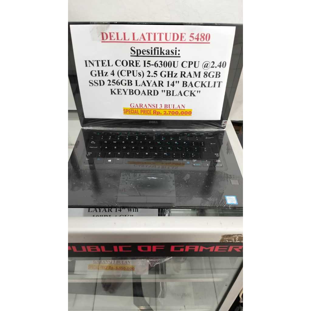 Laptop Dell Latitude 5480 Second