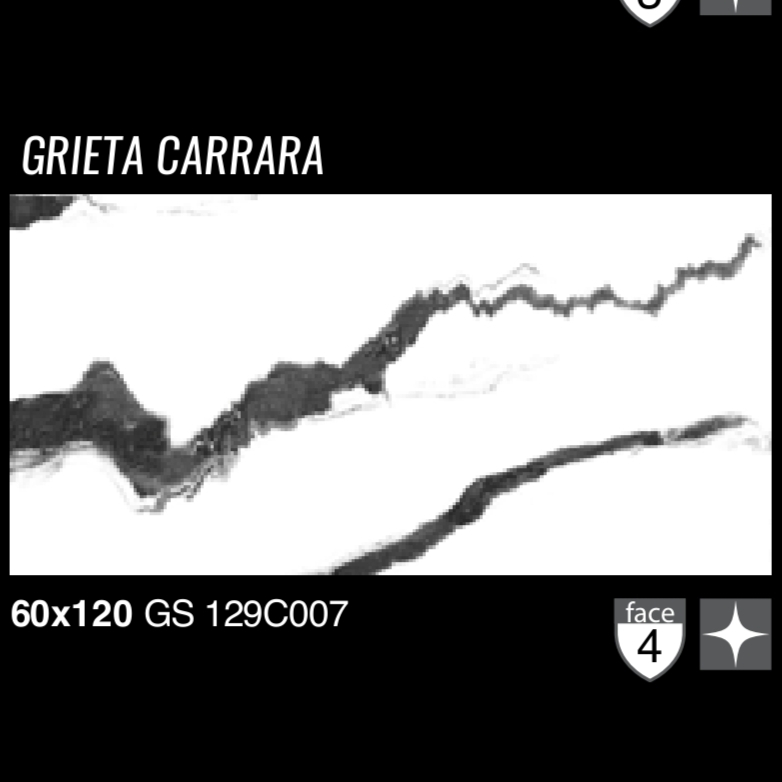GRANIT GARUDA GLOSSY UKURAN 60X120 UNTUK LANTAI DAN DINDING GRIETA CARRARA