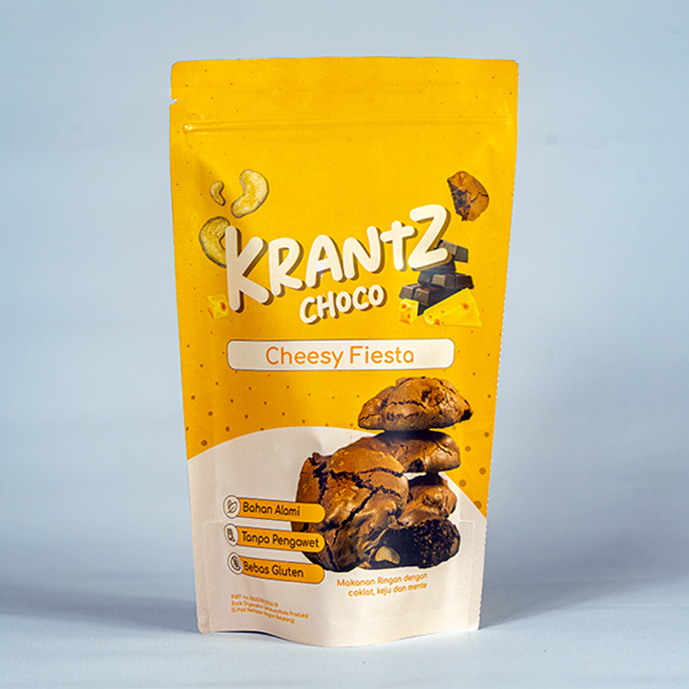 

Krantz Choco Snack Kue Coklat Cokelat Keju Mente - Cheesy Fiesta