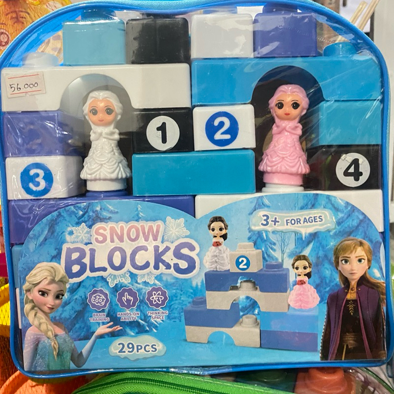 Mainan Balok Susun Jumbo Karakter Blok Susun Lego