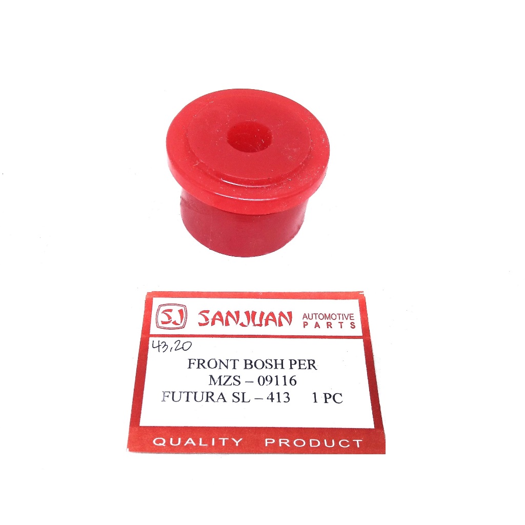 Bushing Spring Rubber Karet Bosh Per Futura Merah MZS-09116 San Juan Karet Anting Per Futura Merah