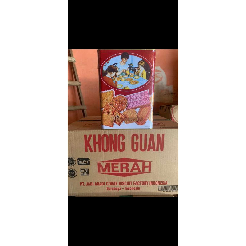 

KHONG GUAN 1600GR KALENG BESAR MERAH EXP TERBARU FRESH