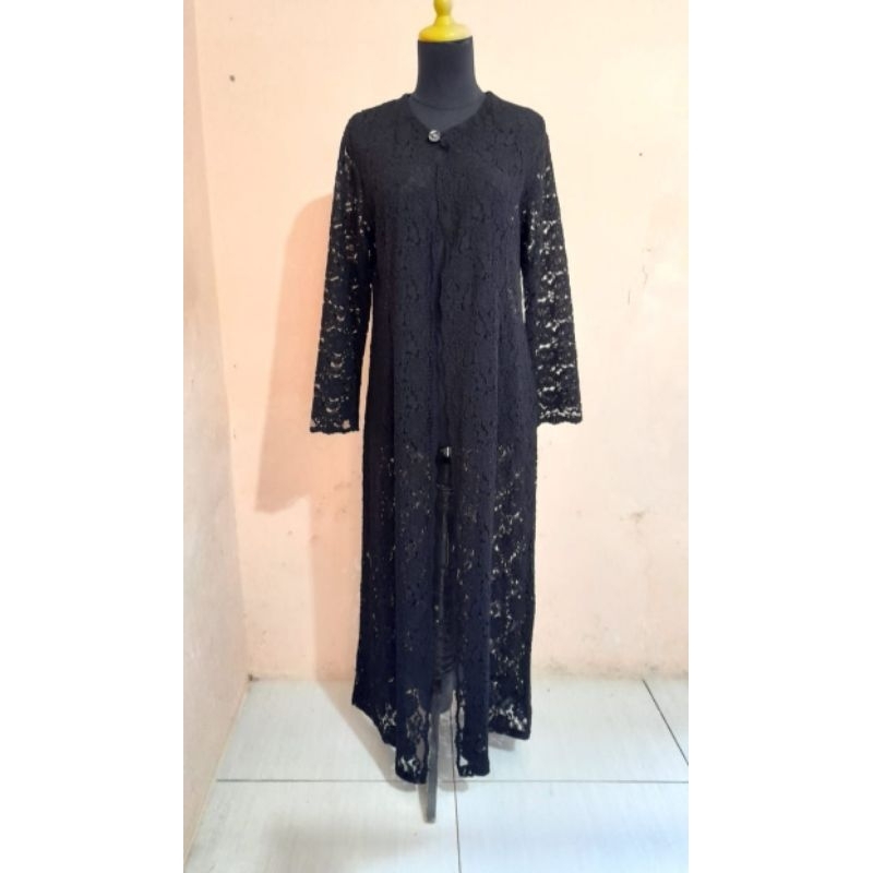 Gamis Hitam Elegan