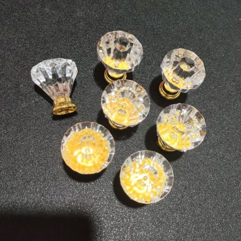 tarikan lemari laci kristal berlian handle gg tarikan laci pintu lemari