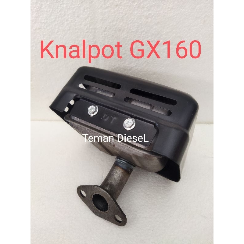 Knalpot GX160/GX200 knalpot mesin penggerak bensin GX160