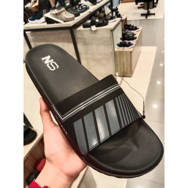 NEVADA Sandal Slop Pria Empuk, Ringan, Terbaru dan Anti Selip