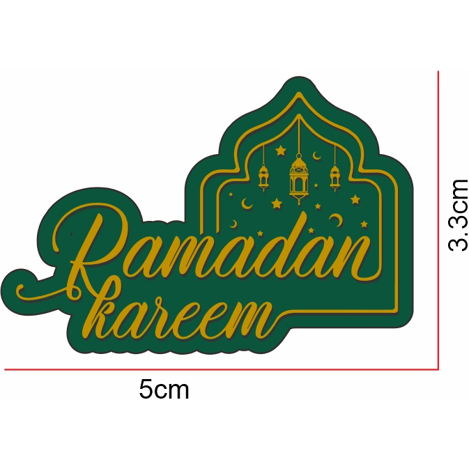 

STIKER VINYL LABEL RAMADHAN KAREEM