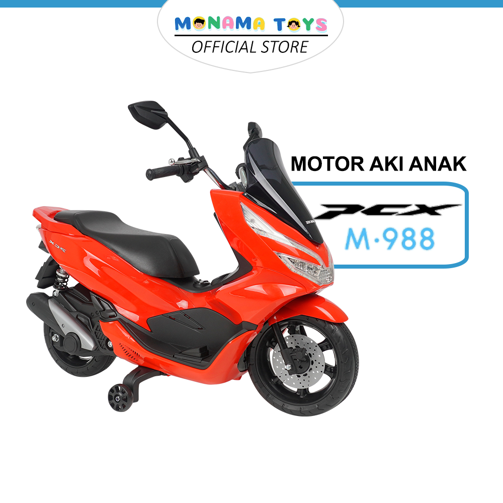 Motor Aki Anak Besar PMB M988 HONDA PCX Mainan Motor Anak