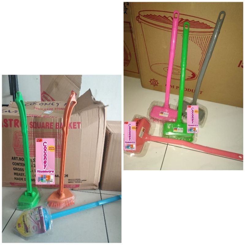 Sikat Lantai Nagata / Sikat Lantai Gagang Pendek / Sikat Pembersih