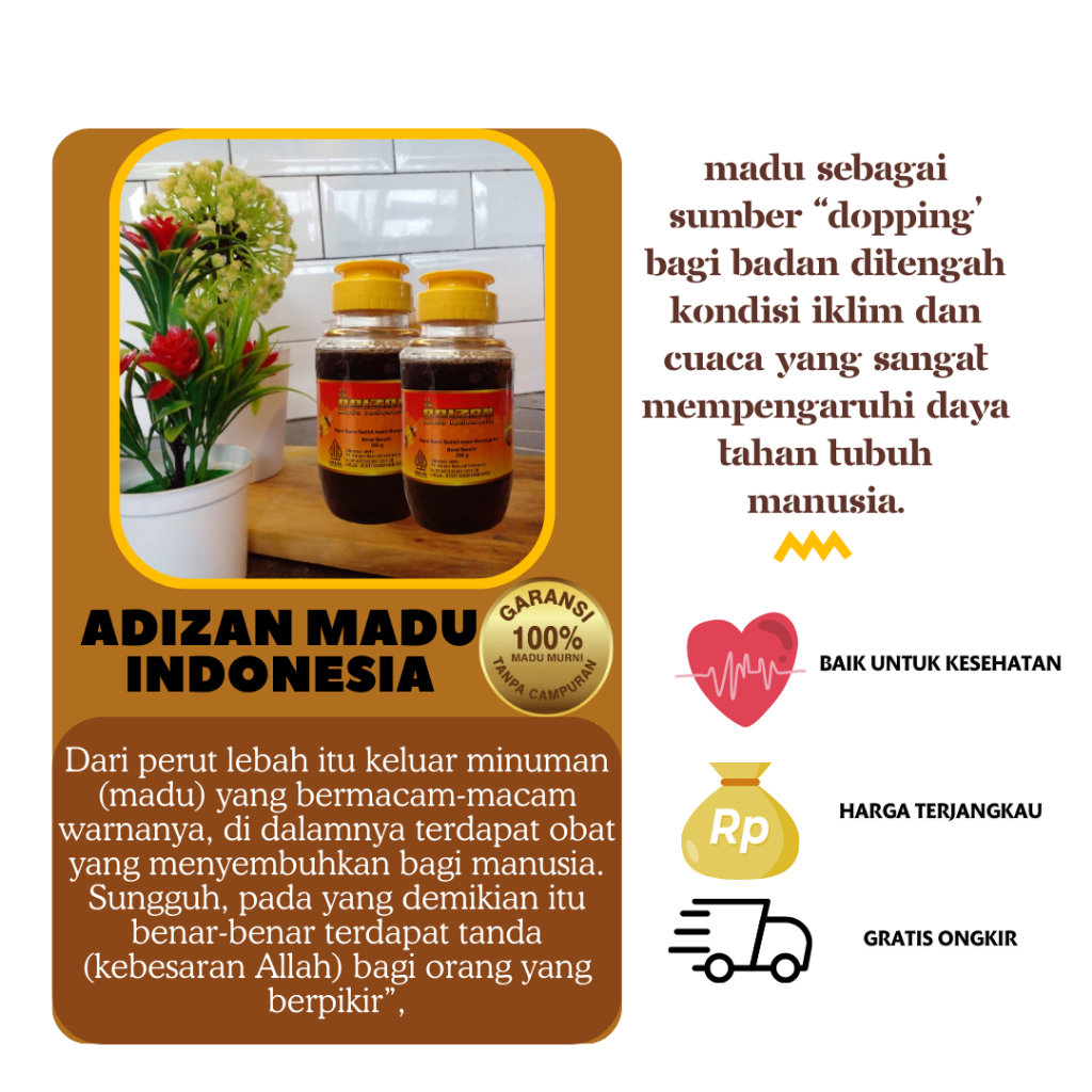 

Adizan Madu Indonesia
