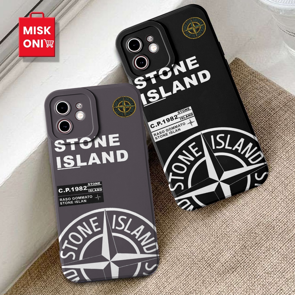 Case Vivo Y27 Y36 Y27S Y17S X50 Y15S Y16 Y12 Y20S Y12S Y21S Y51 2020 Y91 MISKONI Motif Stone Island 