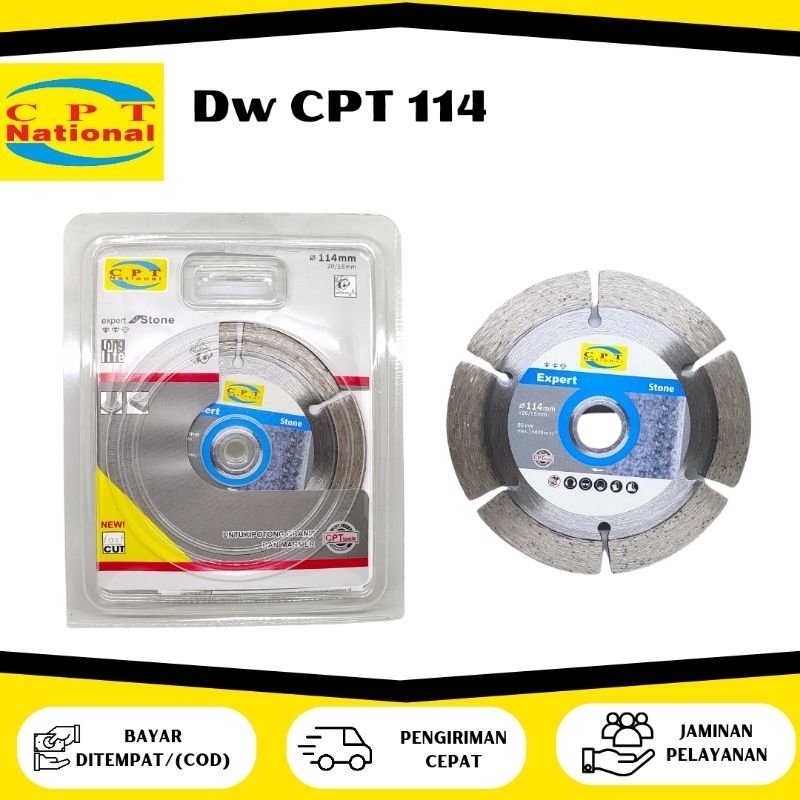 Diamond Wheel DW CPT 114MM CPT National Pisau Potong Keramik Granit Marmer