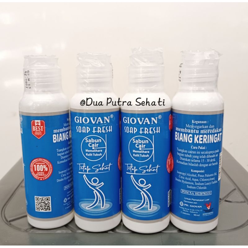 Sabun Giovan/ Giovan Soap Fresh 90ml