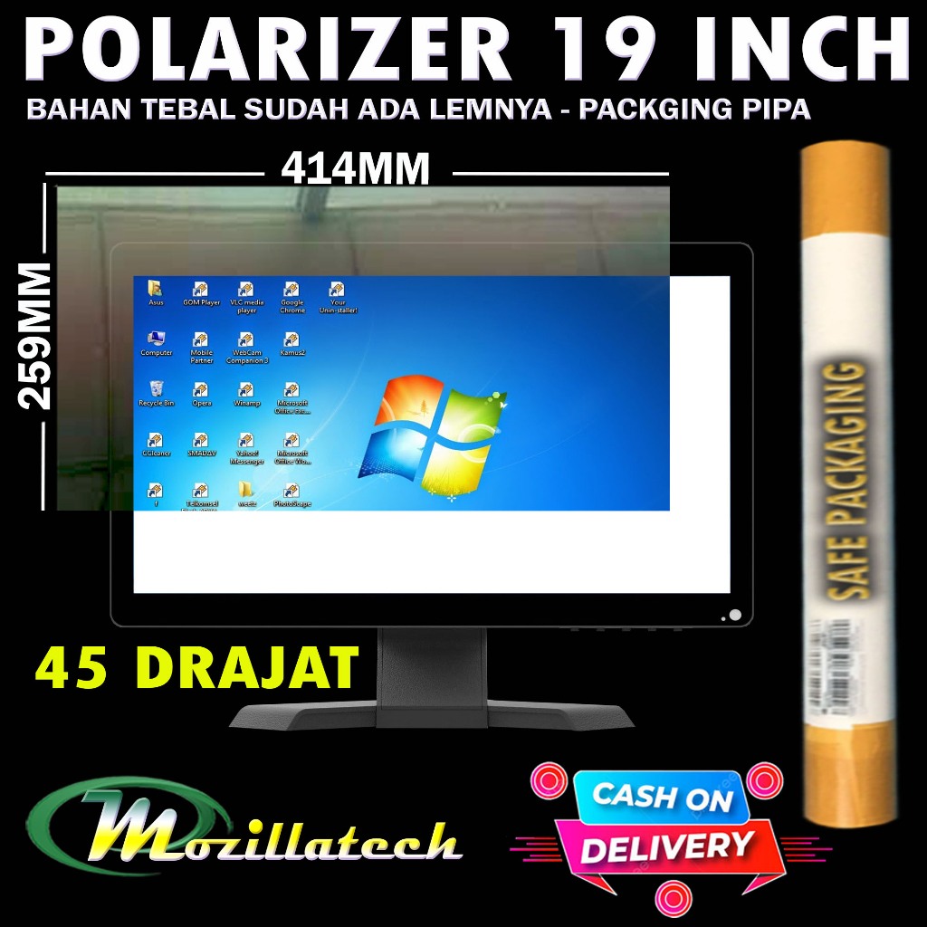 POLARIS POLARIZER POLARIZER 19 IN POLARIZER MONITOR 19 INCH