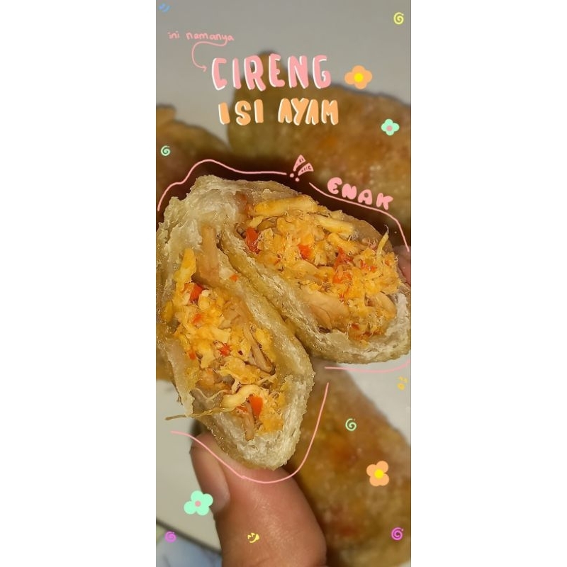 

Cireng Isi Ayam Suwir Pedas Jebew Street Food