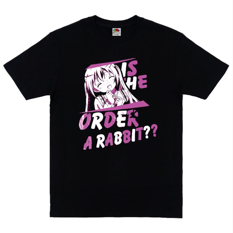Is the order rabbit - New brand T-shirt anime kaos anime / japan anime