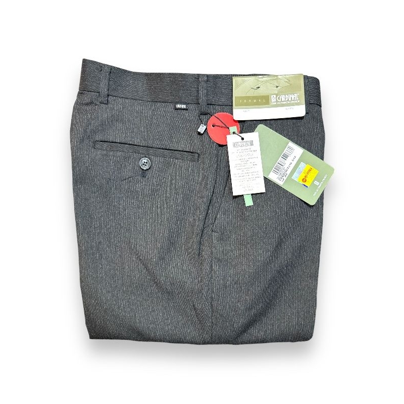 Celana Bahan Pria Slim Fit Formal Cardinal