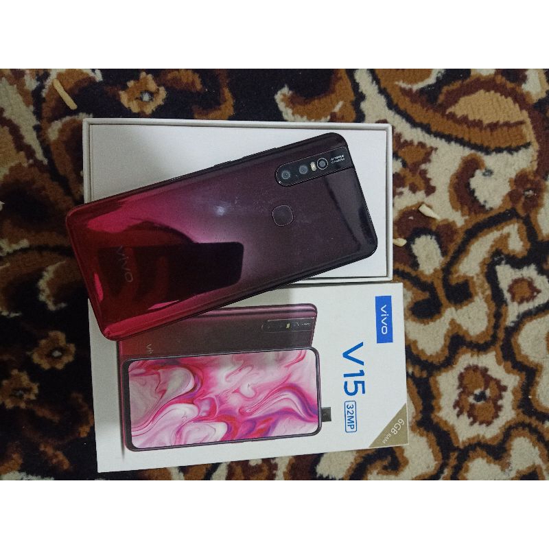 handphone second murah Vivo V15 6/64 fullset original