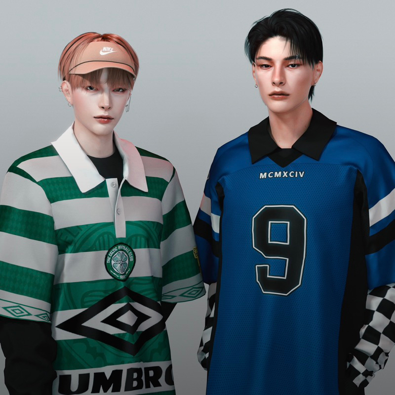 MALE CC THE SIMS 4 (KOREAN & WESTERN)