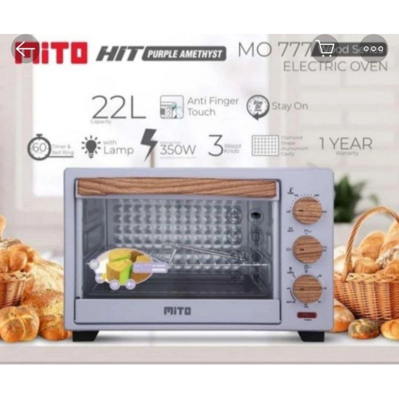 MITO OVEN LISTRIK OVEN MITO HIT MO 777, 22 LITER