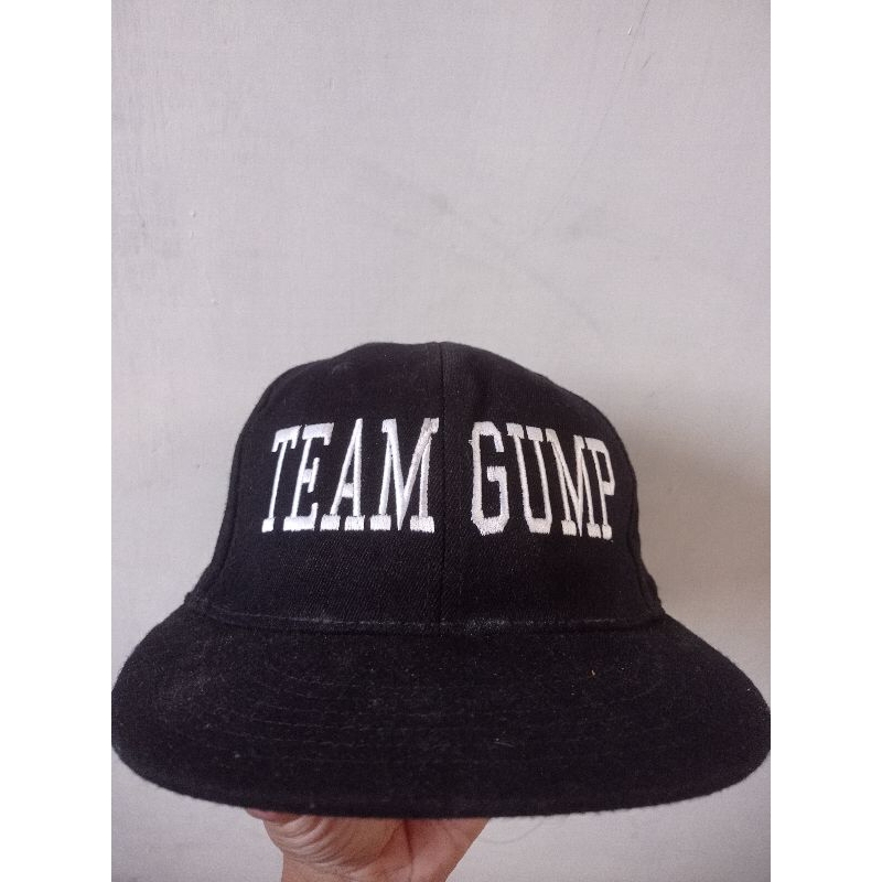 topi cap hat snapback fitted team gump lids bekas second original