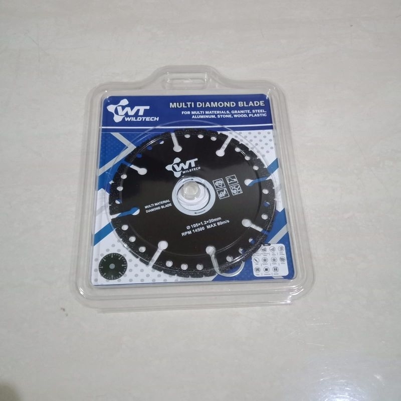 WILDTECH MATA GERINDA POTONG 4" / MULTIFUNGSI ALUMUNIUM / GRANITE / KERAMIK