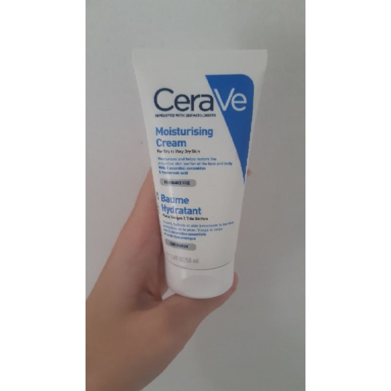 preloved cerave moisturizing cream