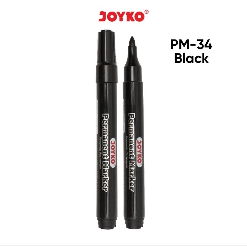 

SPIDOL PERMANENT MAKER JOYKO PM-34 WARNA BLACK