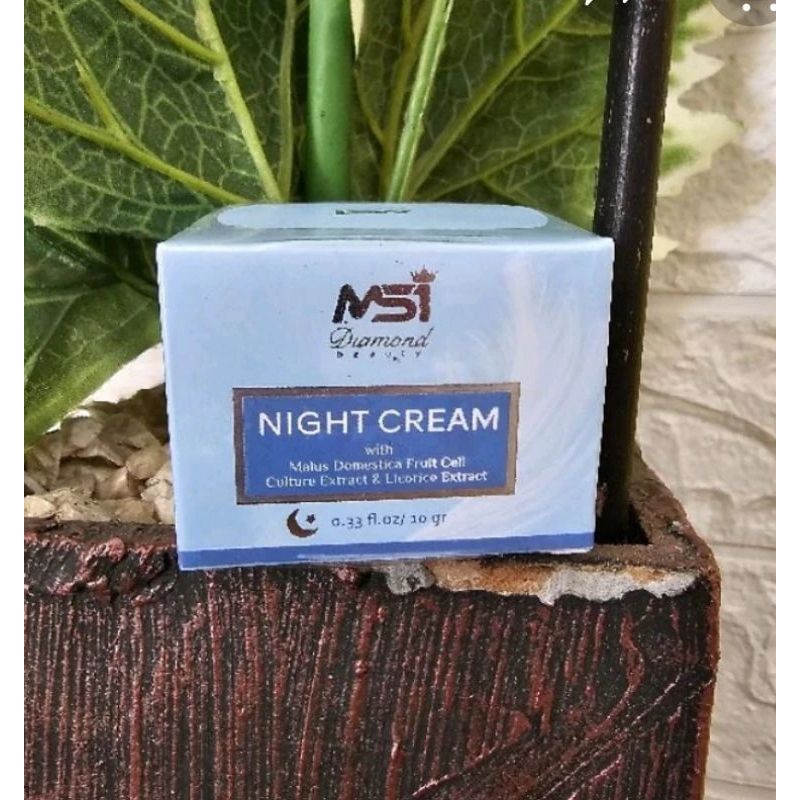NIGHT CREAM DIAMOND MSI AMAN BUMIL BUSUI