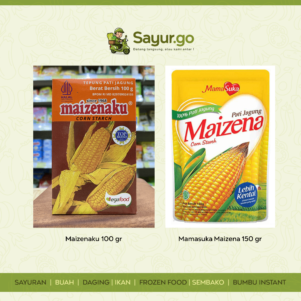 

Tepung Maizena | Toko Sayurgo Bandung