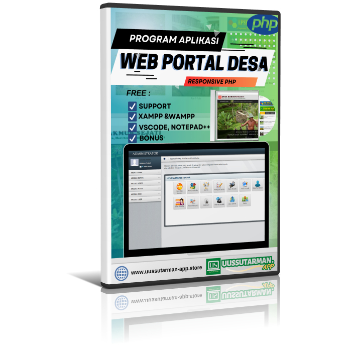 Aplikasi Web Based Portal desa php mysql - PHP 5