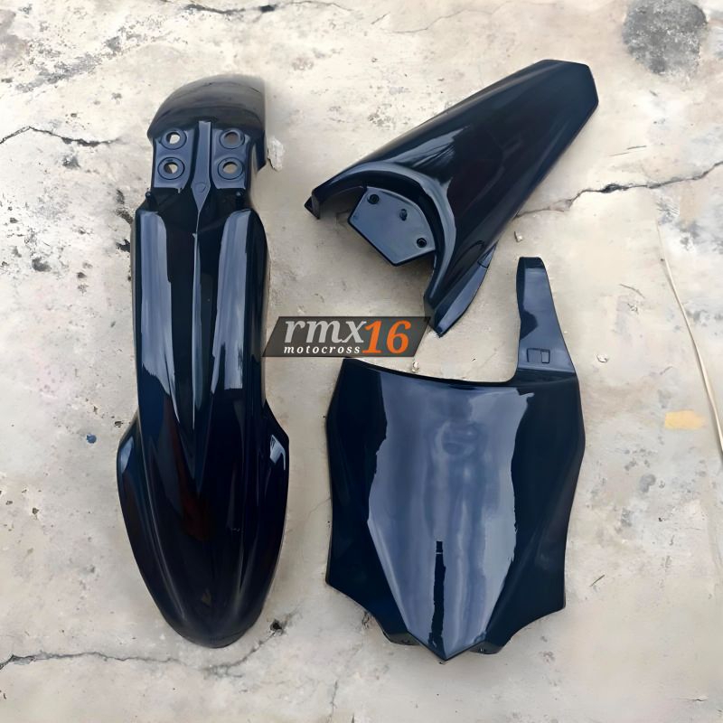 Spakbor depan belakang papan nomor kx 85 Body set trail bebek standar KX 85
