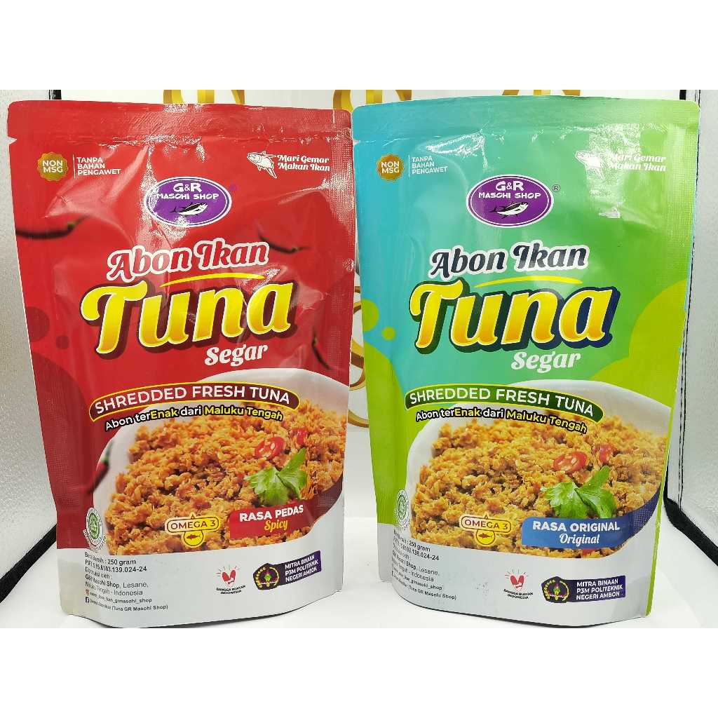 

Abon Ikan Tuna GR Masohi 250gr Jumbo