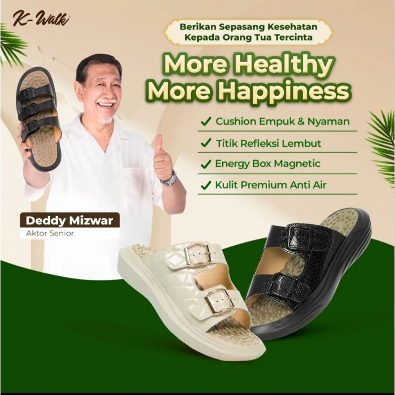 Jaco Kozuii K-WALK Strap New sandal kesehatan dan repleksi original