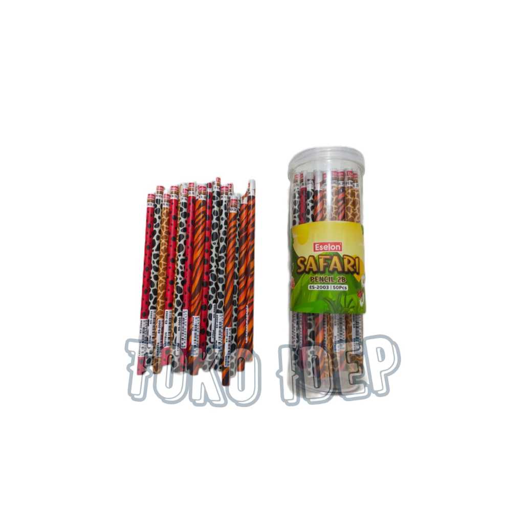 

Pensil 2B Karakter Eselon / 1 tabung Pensil Animal Safari