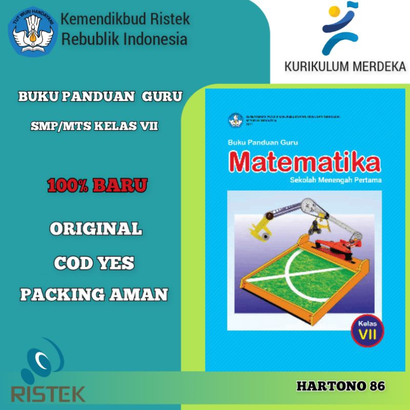 

Buku Guru Matematika kelas 7 kurikulum merdeka Kemdikbudristek