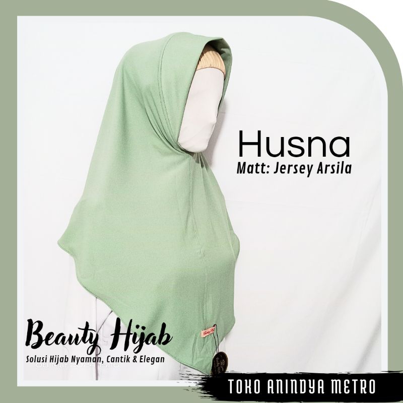 Hijab Instan Bergo Beauty Hijab Husna Jersey Arsila