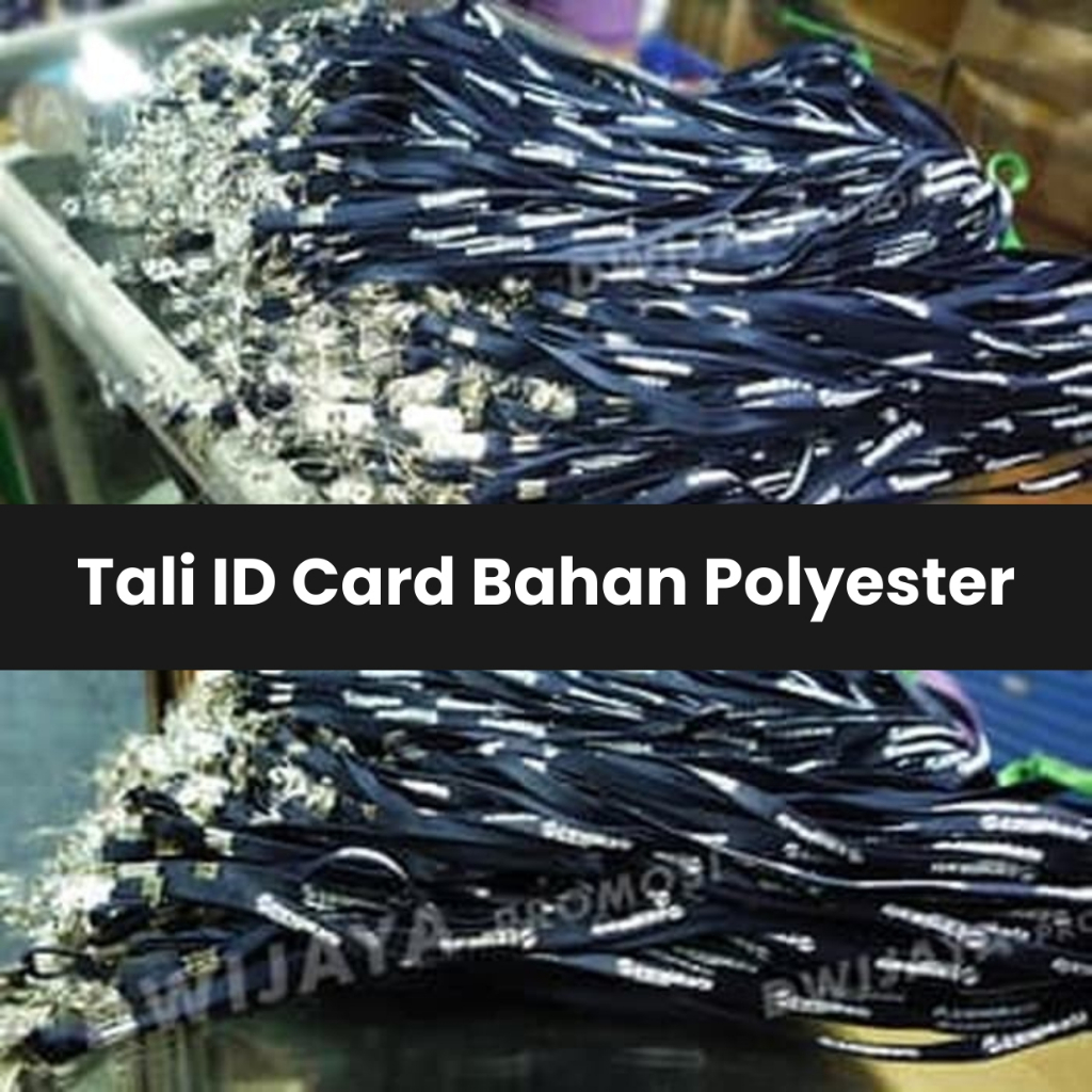 

Tali ID Card 1CM Bahan Poliester Custom
