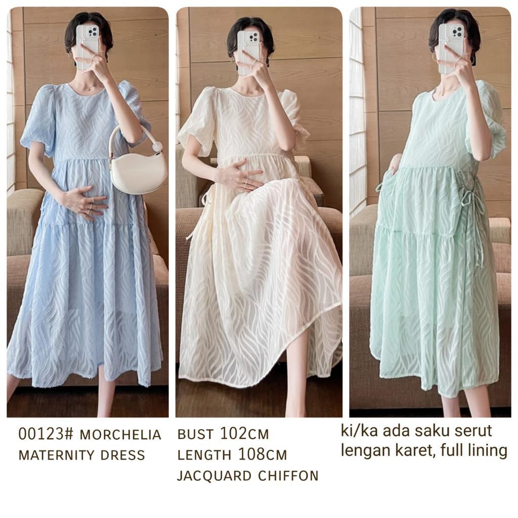 GROSIR FASHION 00123 morchelia maternity dress FASHION WANITA GROSIR three m threem 3m 3ms