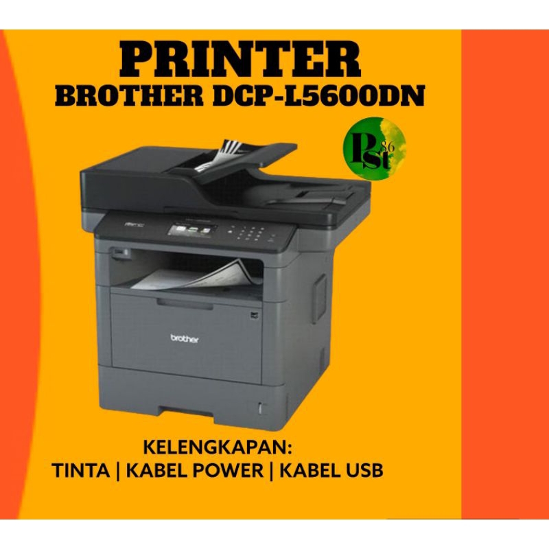 Printer Laser Brother DCP-L5600DN MFC-L5900DW Autoduplex Network All In One