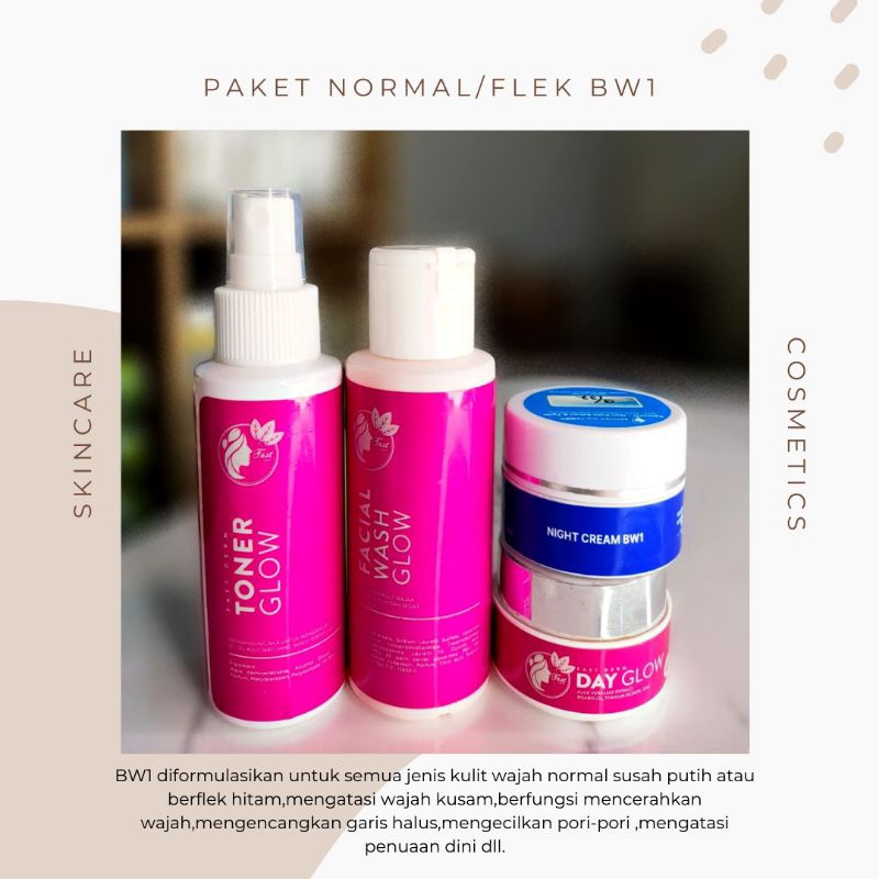 FAST DERM Paket Normal /flek BW1