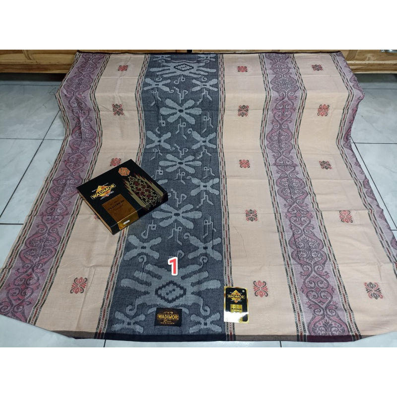 sarung Wadimor Jacquard Platinum songket original