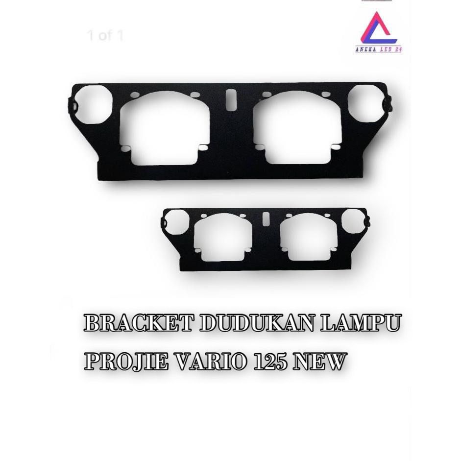 BREKET BRACKET DUDUKAN LAMPU BILED PROJIE 2,5 inch NEW VARIO 160 HID VARIO 125/150