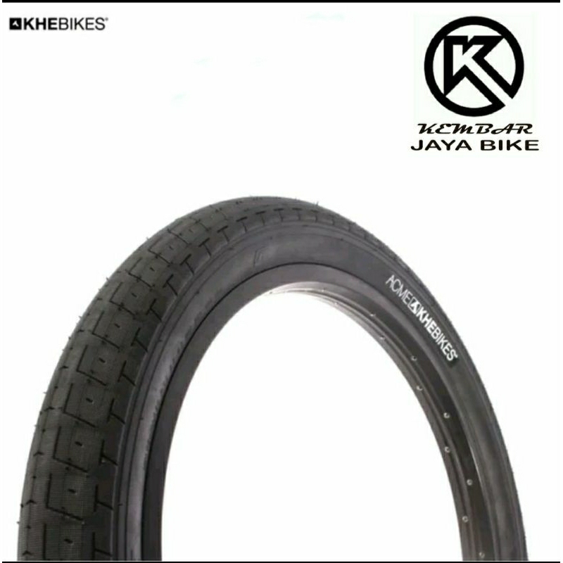 Ban Luar United Khebikes 20 x 2.40 Black