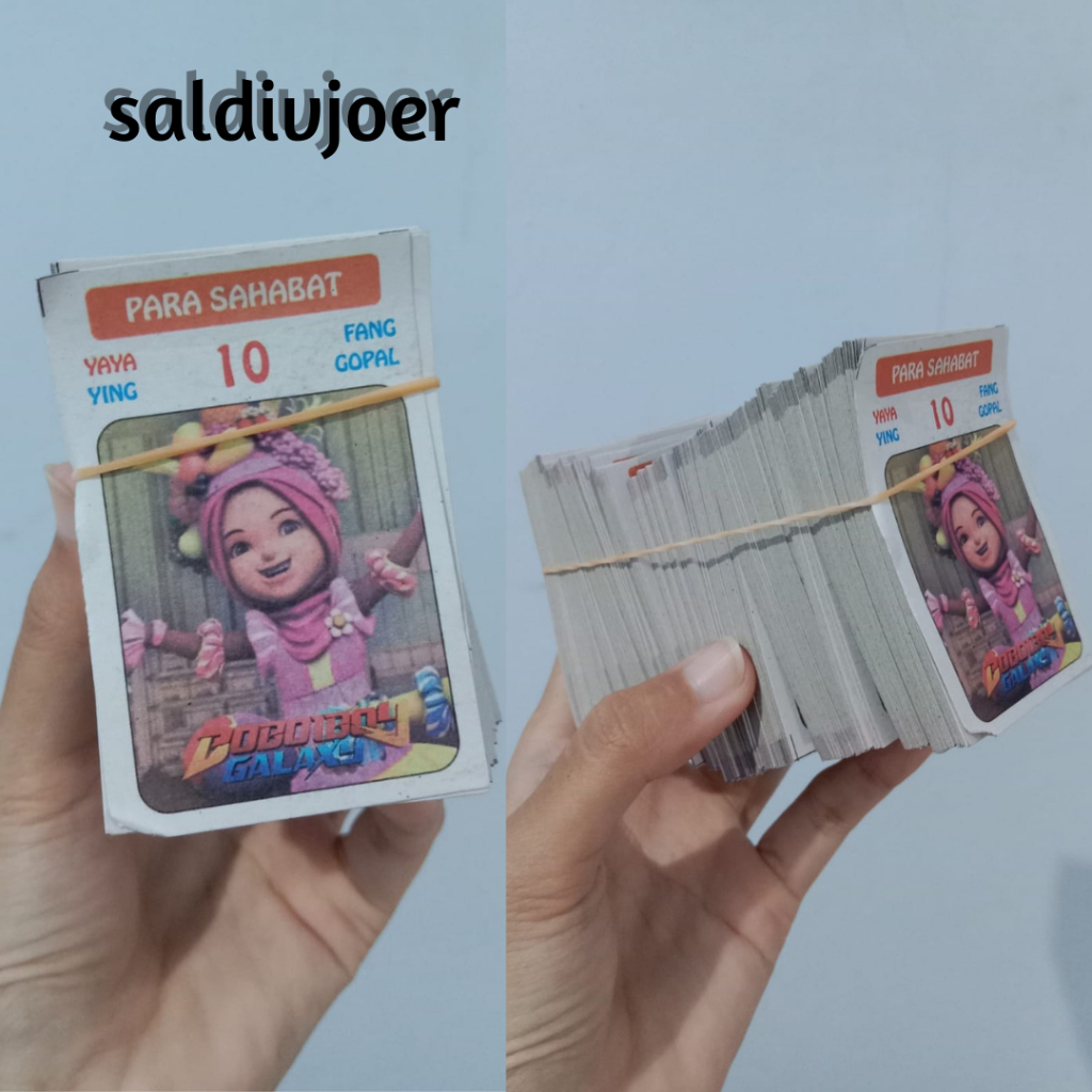 ❤ COD ❤ Mainan Kartu Kwarted Kuartet 1 Ikat Isi 320 Lembar / Kartu Tepuk 90an / Umbol Jadul / Mainan