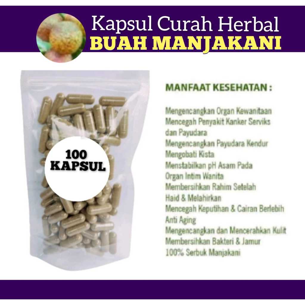 MANJAKANI  100 kapsul curah herbal