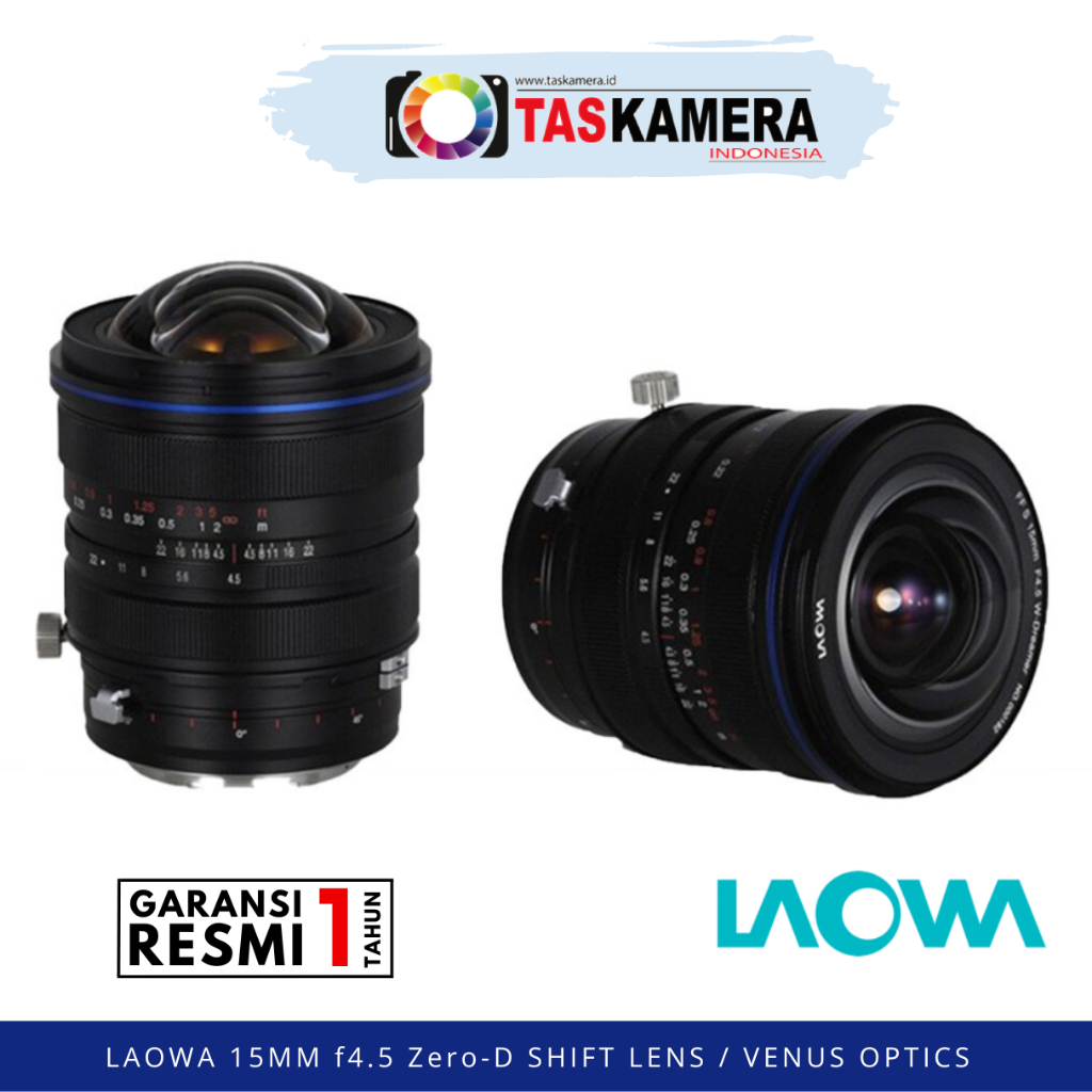 LAOWA 15mm f4.5 Zero-D Shift Lens / Venus Optics Laowa