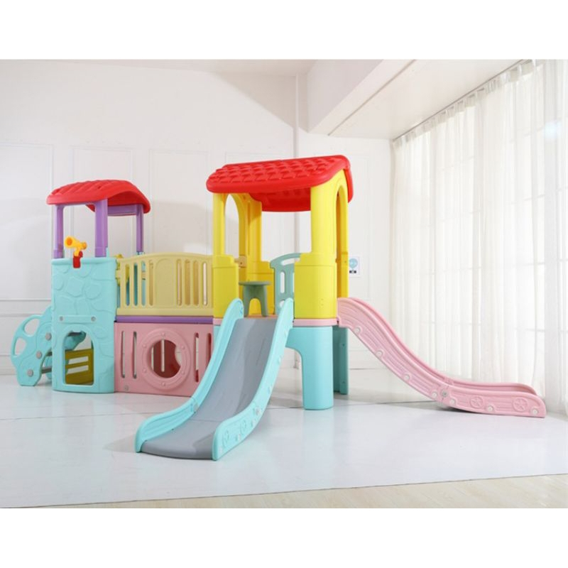 Perosotan Rumah Rumahan Fun Playground Rocket House Slide Sport PlayHouse Olahraga Anak Mainan Indoo