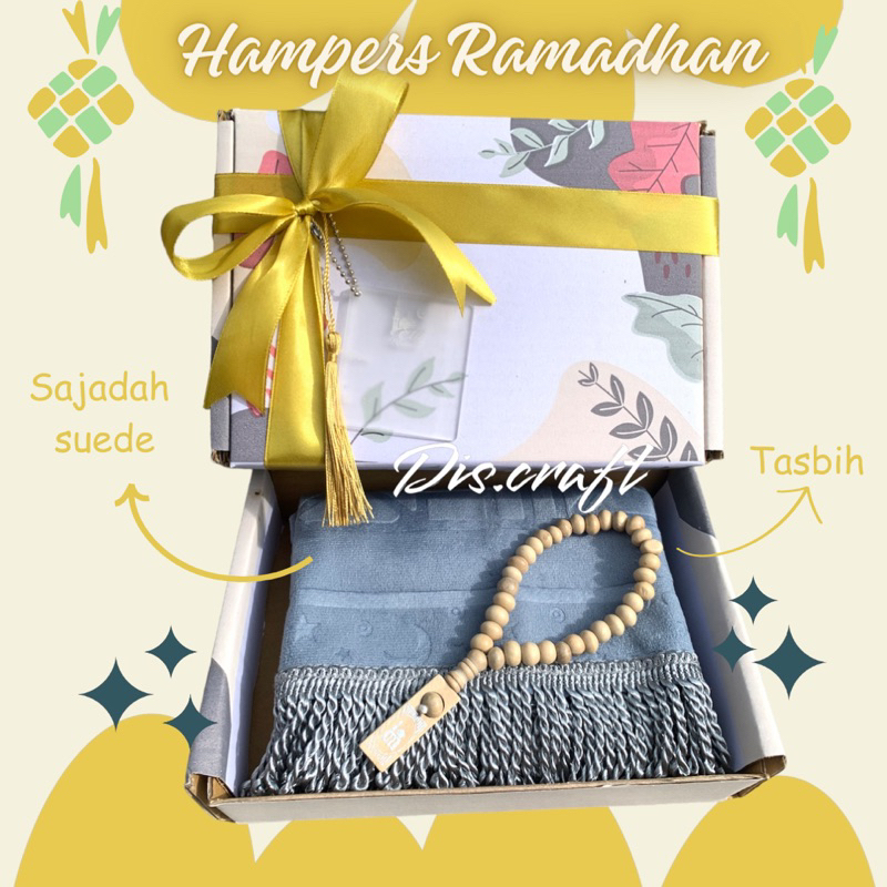 

Hampers Ramadhan/ Hampers Lebaran/ paket umroh/ souvenir Paket Sajadah